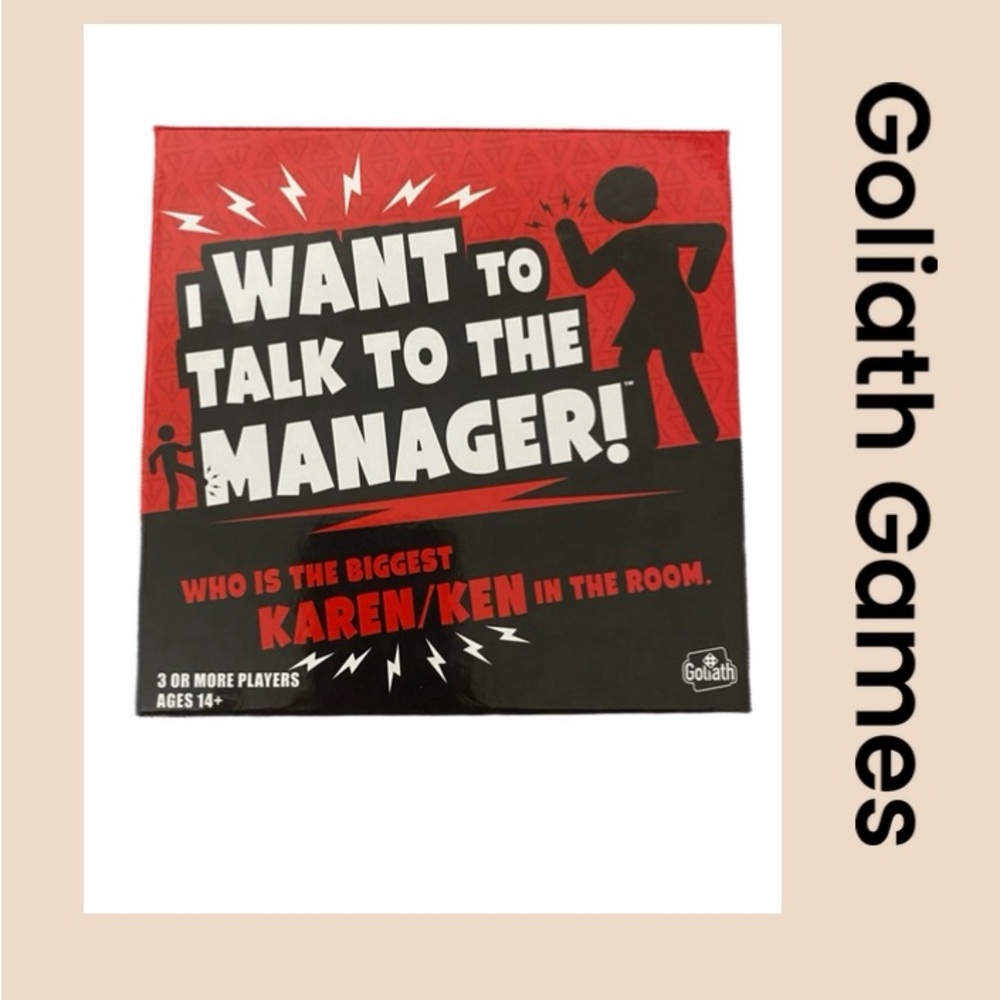 I  want To Talk To The Manager (Board Game) New!!